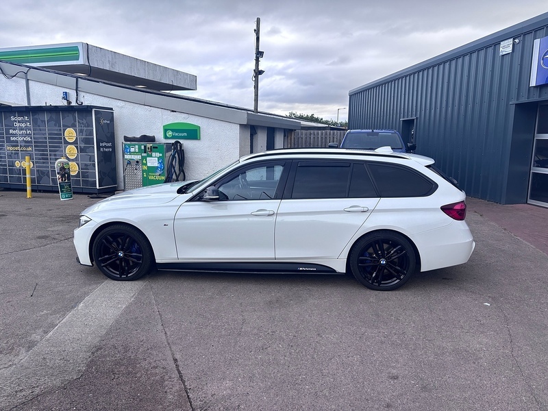 BMW 3 Series 320I M Sport Shadow Edition White #6