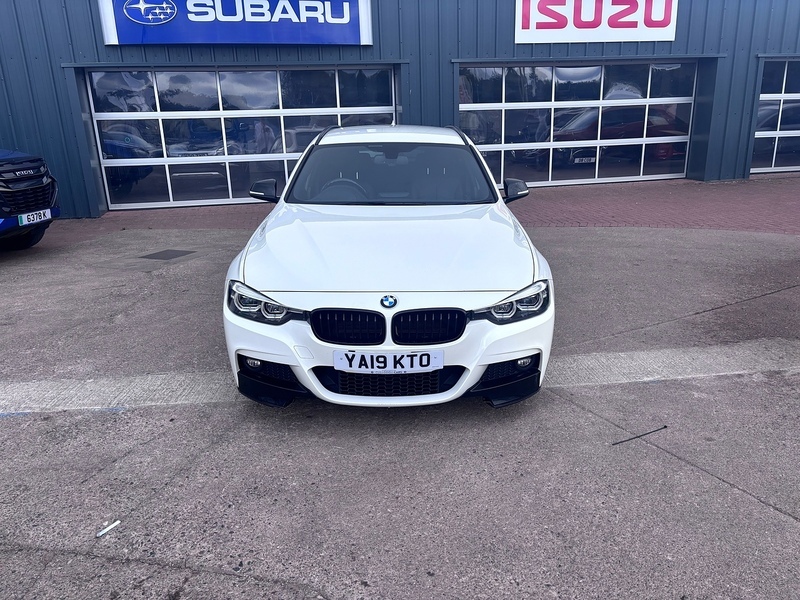BMW 3 Series 320I M Sport Shadow Edition White #2