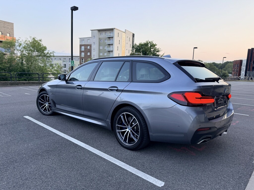 BMW 5 Series 2.0 530E M Sport Touring Blue #4