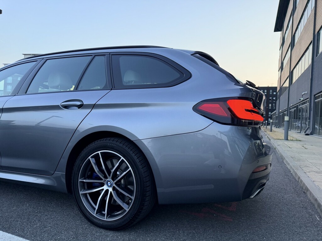 BMW 5 Series 2.0 530E M Sport Touring Blue #6