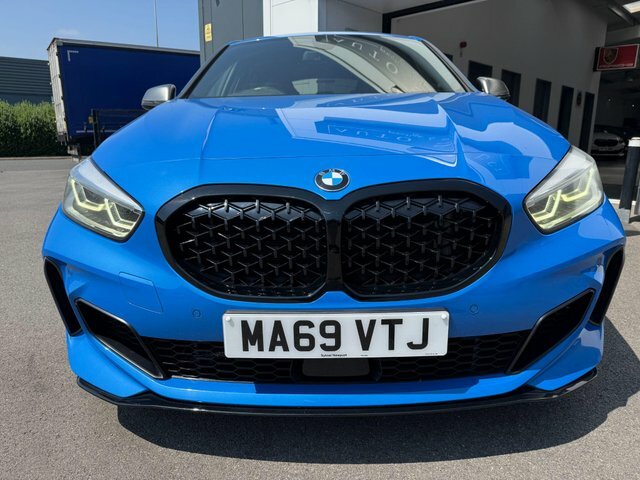 BMW 1 Series M135i Xdrive Euro MA69VTJ Blue #4