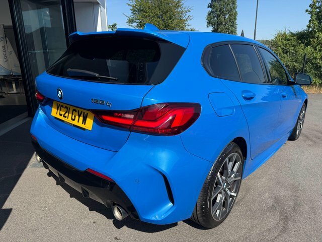 BMW 1 Series 128Ti Euro 6 YC21GYW Blue #3