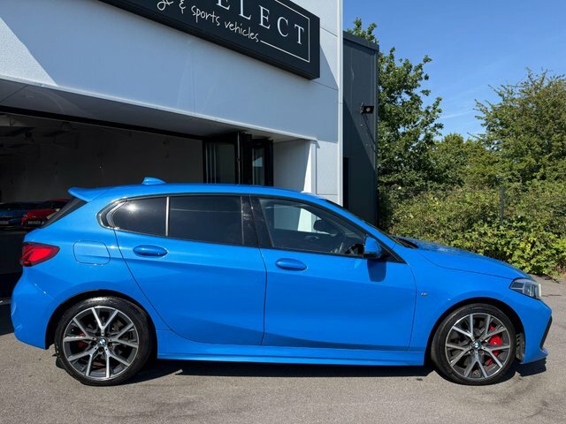 BMW 1 Series 128Ti Euro 6 YC21GYW Blue #2