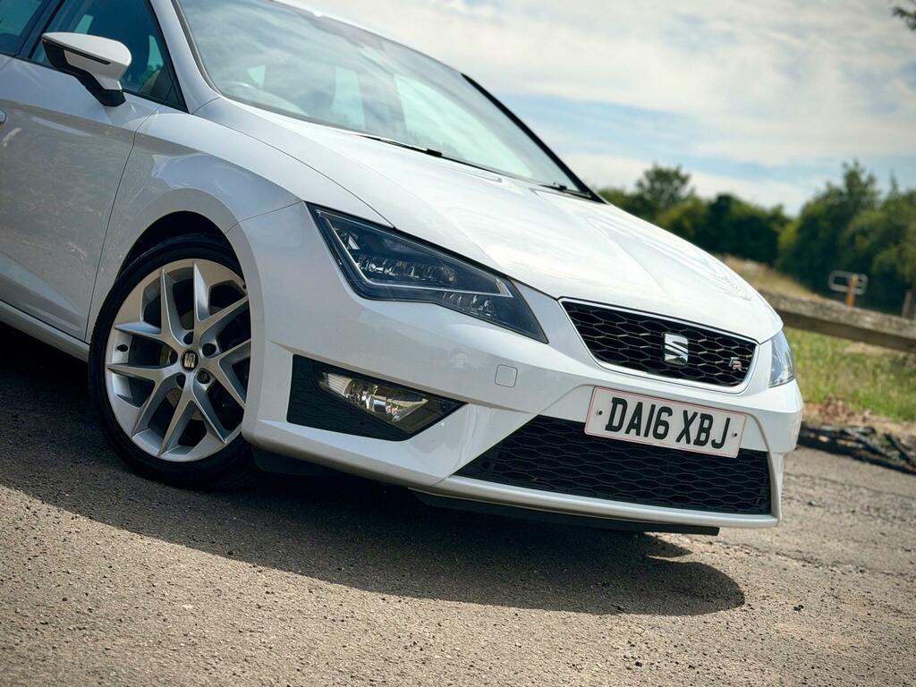 Seat Leon Fr White #5