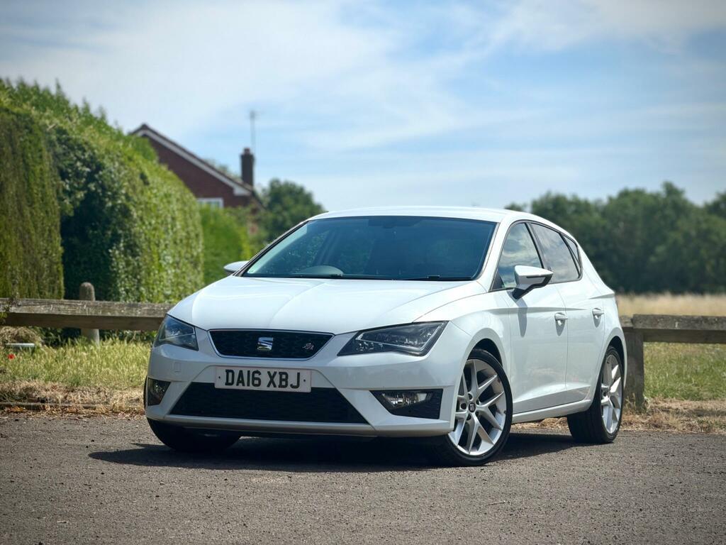 Seat Leon Fr White #4