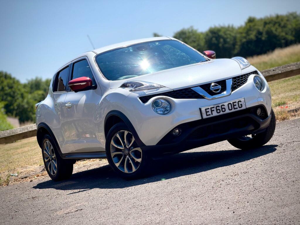 Nissan Juke 1.6 Tekna Xtron Euro 6 White #6