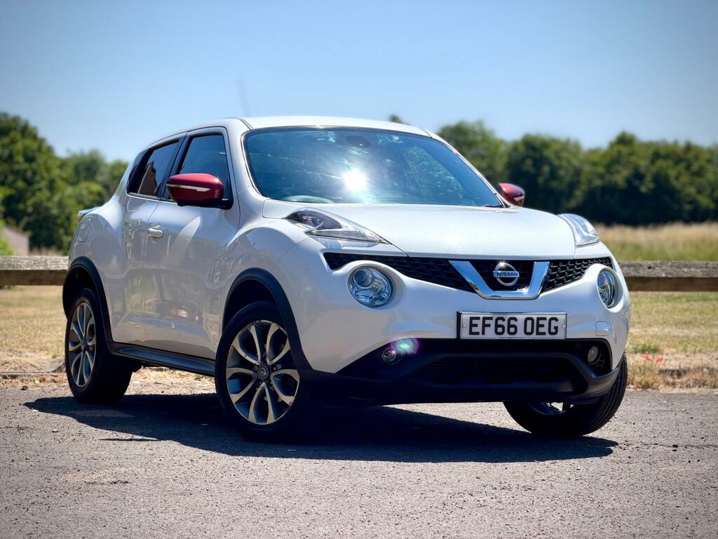Nissan Juke 1.6 Tekna Xtron Euro 6 White