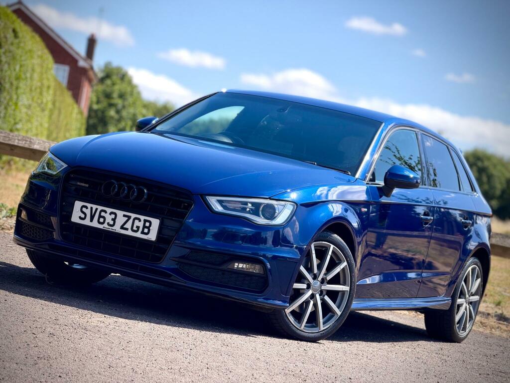 Audi A3 S Line Blue #5