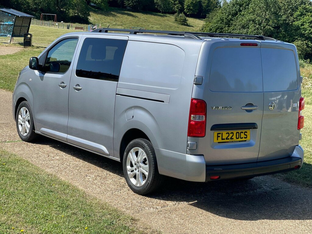 Vauxhall Vivaro 2.0 Turbo D 3100 Elite Crew Van L2 H1 Euro 6 Ss Grey #6