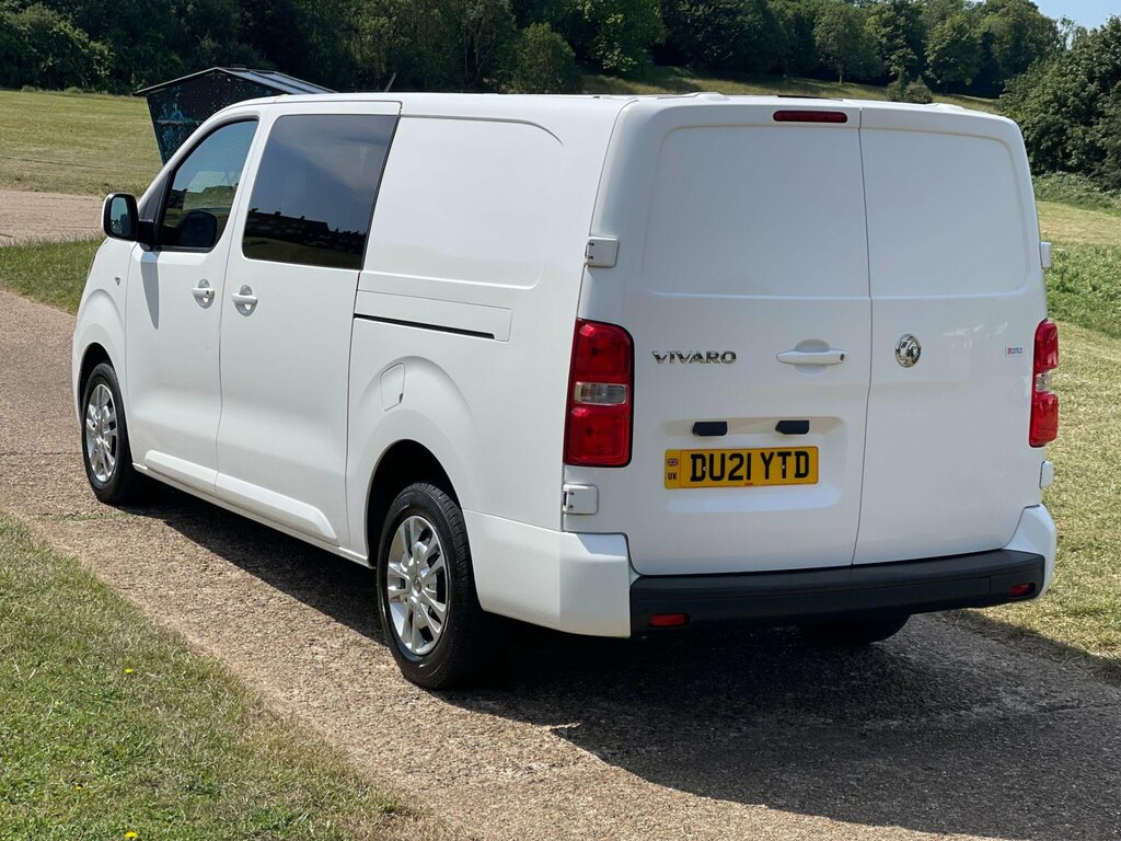 Vauxhall Vivaro 2.0 Turbo D 3100 Sportive Crew Van L2 H1 Euro 6 S White #6