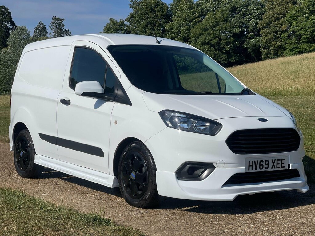 Ford Transit Courier 1.5 Tdci L1 Euro 6 HV69XEE White #2