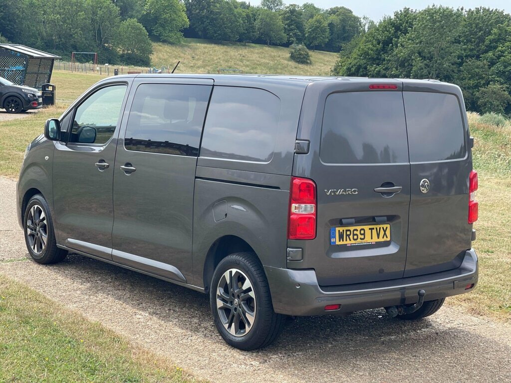 Vauxhall Vivaro 2.0 Turbo D 3100 Elite Crew Van L1 H1 Euro 6 Grey #6