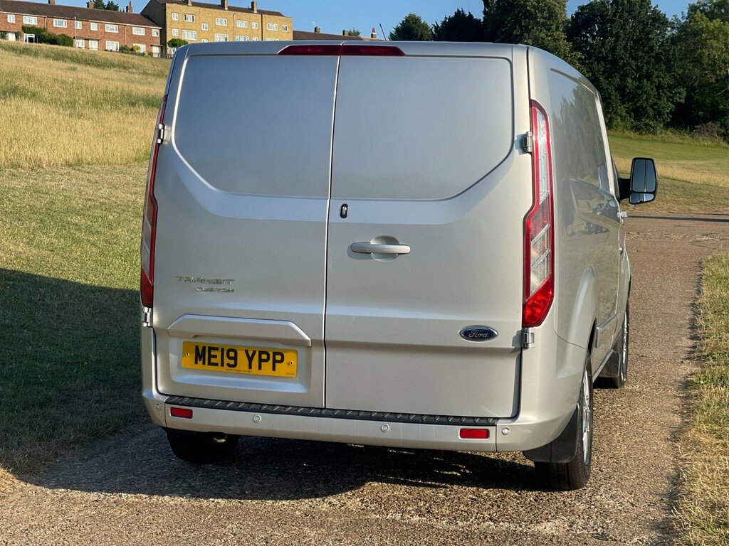 Ford Transit Custom 2.0 300 Ecoblue Limited L1 H1 Euro 6 Ss ME19YPP Silver #4