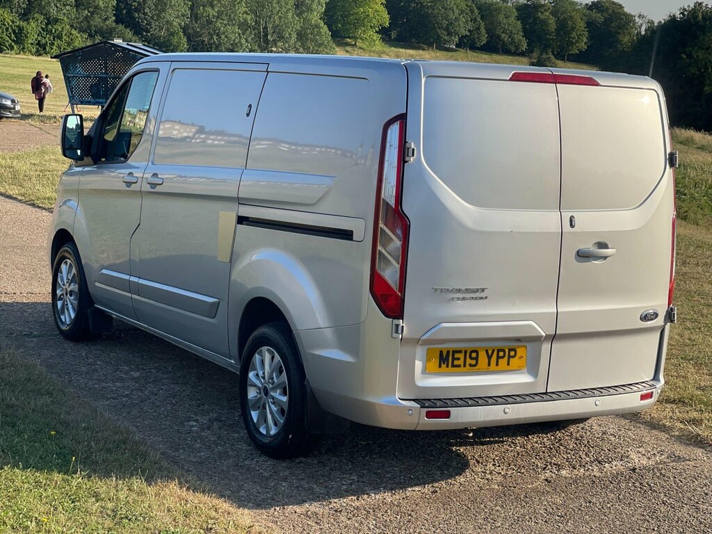 Ford Transit Custom 2.0 300 Ecoblue Limited L1 H1 Euro 6 Ss ME19YPP Silver #6