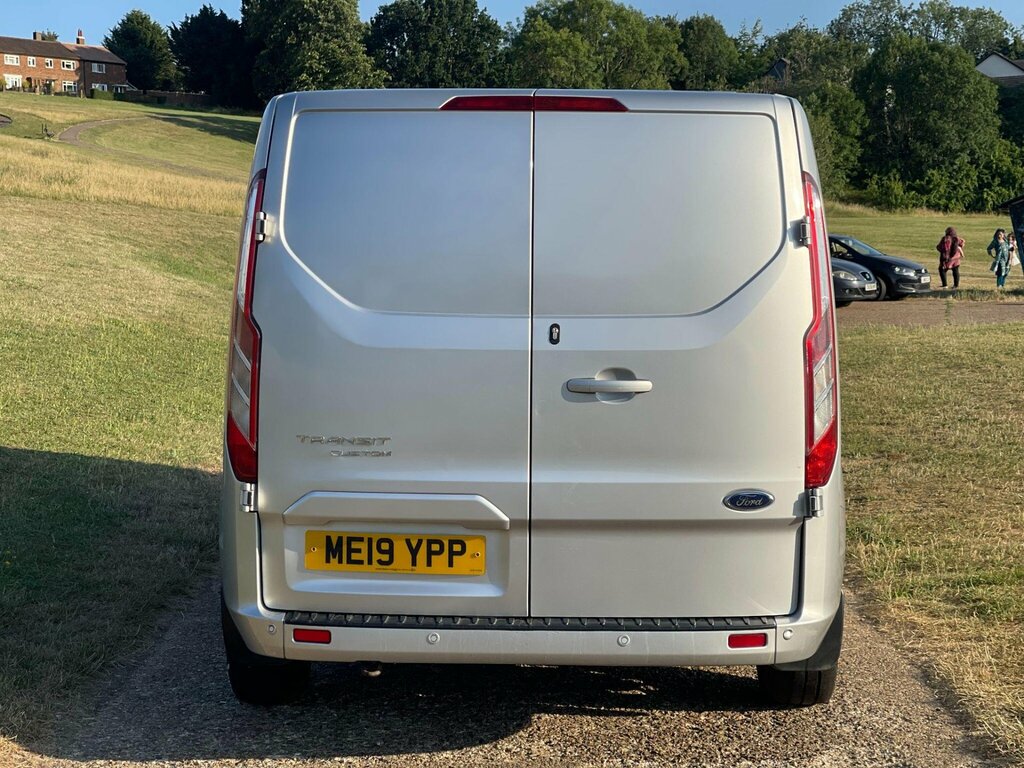 Ford Transit Custom 2.0 300 Ecoblue Limited L1 H1 Euro 6 Ss ME19YPP Silver #5