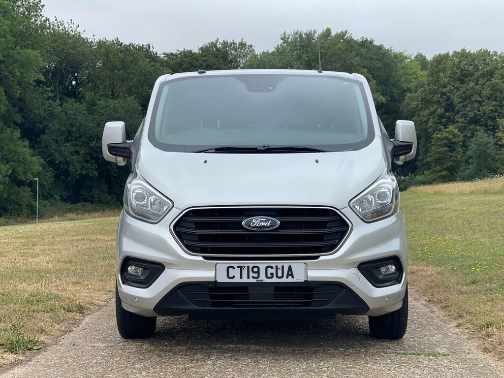 Ford Transit Custom 2.0 320 Ecoblue Limited Crew Van L2 H1 Euro 6 Silver