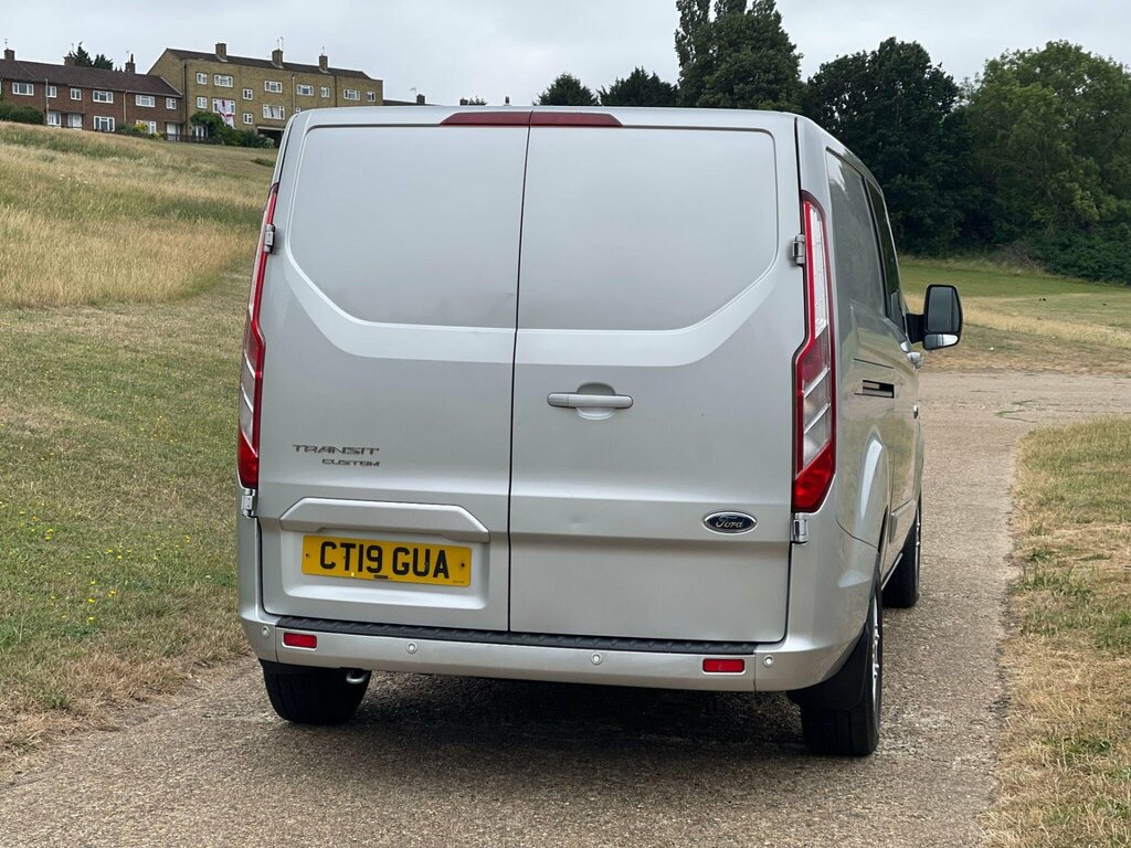 Ford Transit Custom 2.0 320 Ecoblue Limited Crew Van L2 H1 Euro 6 Silver #4