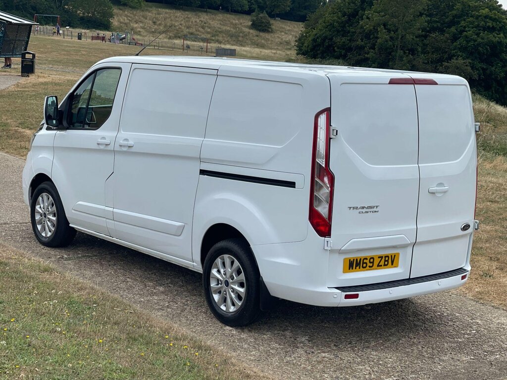 Ford Transit Custom 2.0 300 Ecoblue Limited L1 H1 Euro 6 Ss WM69ZBV White #6