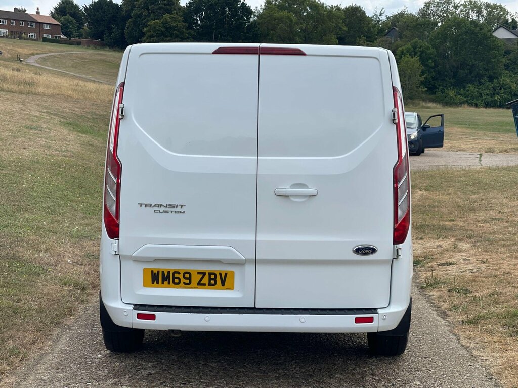 Ford Transit Custom 2.0 300 Ecoblue Limited L1 H1 Euro 6 Ss WM69ZBV White #5