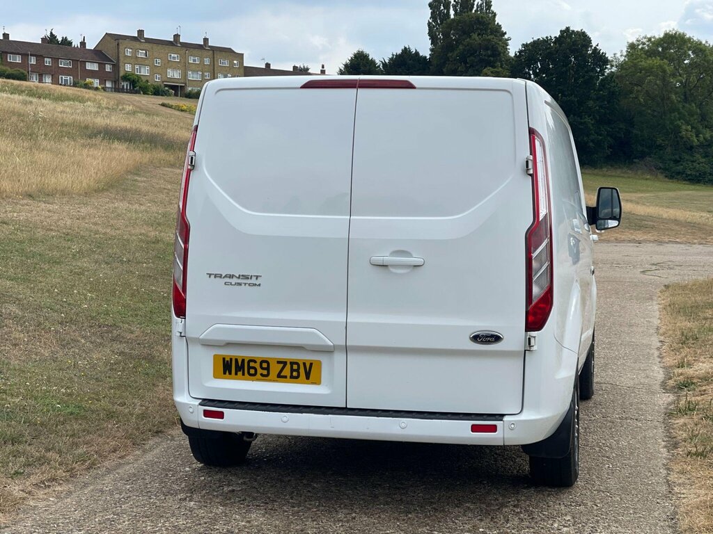 Ford Transit Custom 2.0 300 Ecoblue Limited L1 H1 Euro 6 Ss WM69ZBV White #4