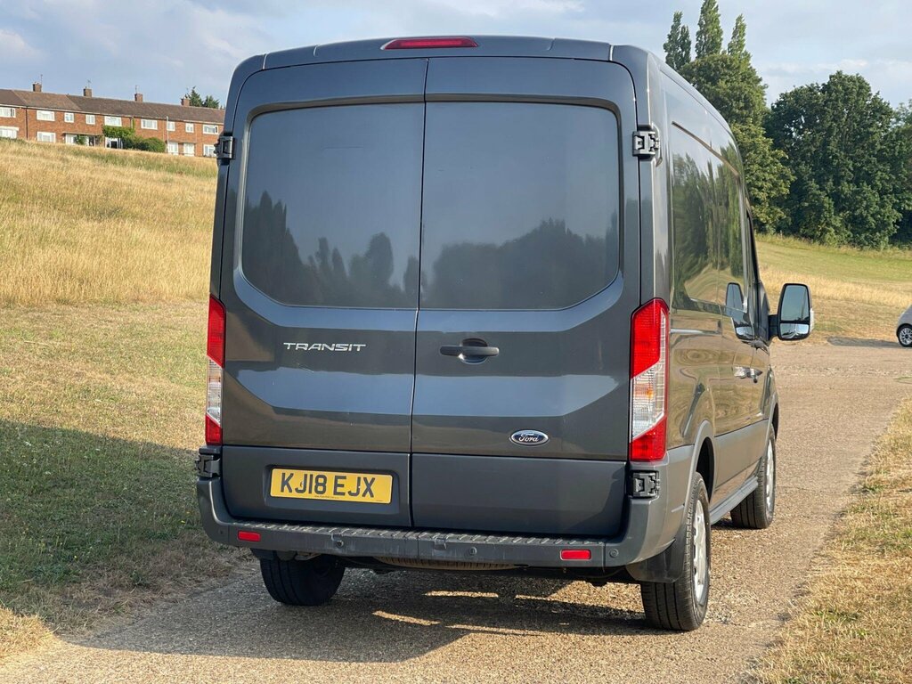 Ford Transit Custom 2.0 350 Ecoblue Fwd L2 H2 Euro 6 Grey #4