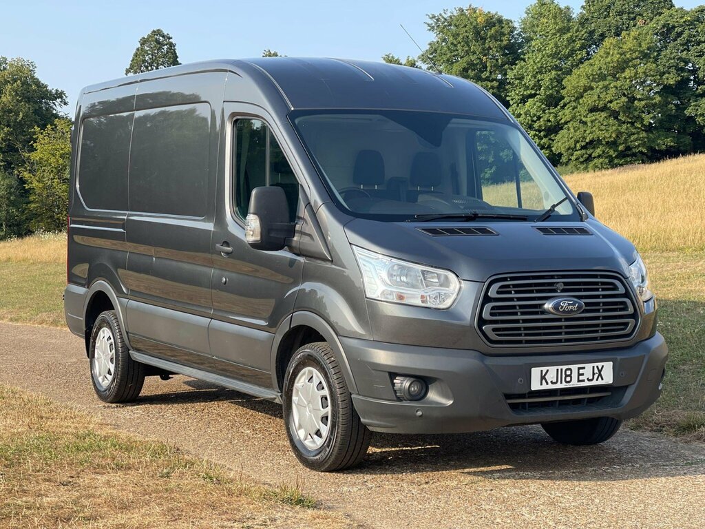 Ford Transit Custom 2.0 350 Ecoblue Fwd L2 H2 Euro 6 Grey #2