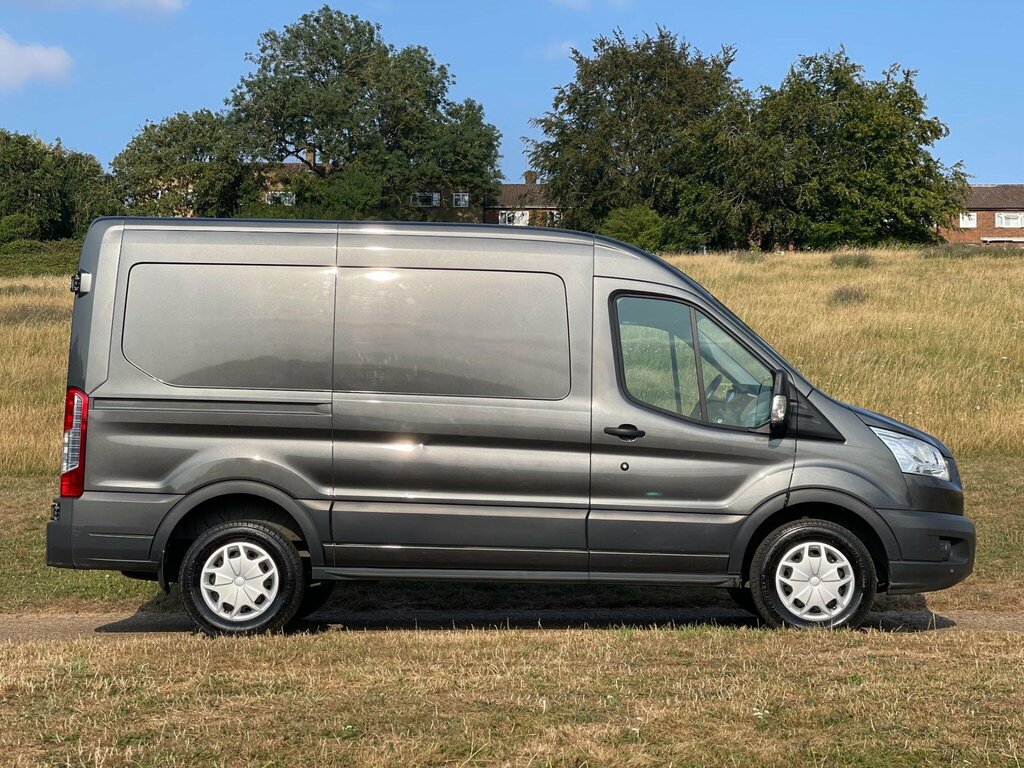 Ford Transit Custom 2.0 350 Ecoblue Fwd L2 H2 Euro 6 Grey #3