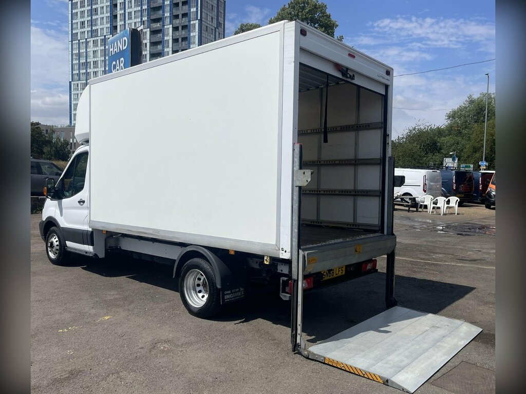 Ford Transit Custom 350 Ecoblue S C Tipper 1 Stop Body Euro 6 U7957 White #3