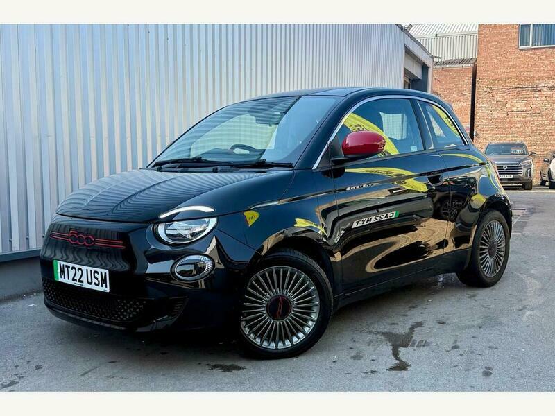Fiat 500 Red Black #3