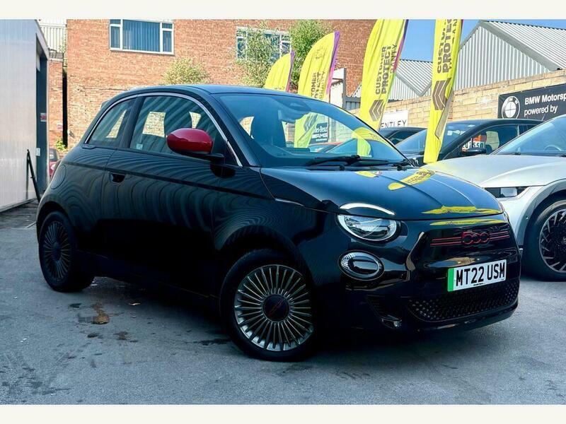 Fiat 500 Red Black