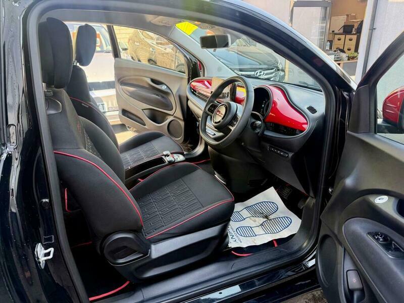 Fiat 500 Red Black #5