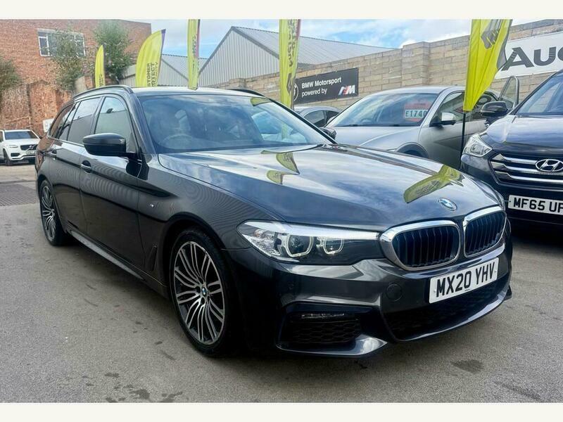 BMW 5 Series 520D M Sport Touring MX20YHV Grey #6
