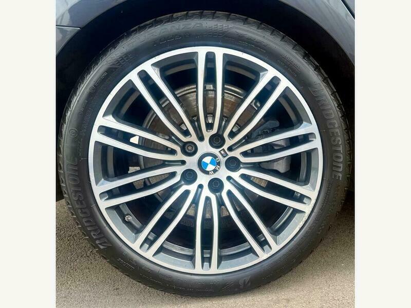 BMW 5 Series 520D M Sport Touring MX20YHV Grey #4