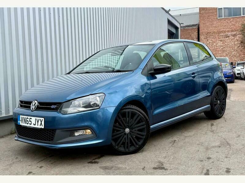 Volkswagen Polo Bluegt VN65JYX Blue #3