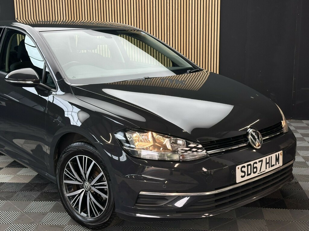 Volkswagen Golf Hatchback 1.6 Tdi Bluemotion Tech Se Nav 201767 SD67HLM Grey #3