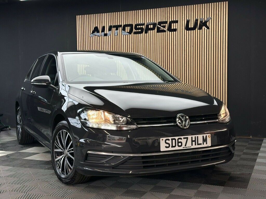 Volkswagen Golf Hatchback 1.6 Tdi Bluemotion Tech Se Nav 201767 SD67HLM Grey #2