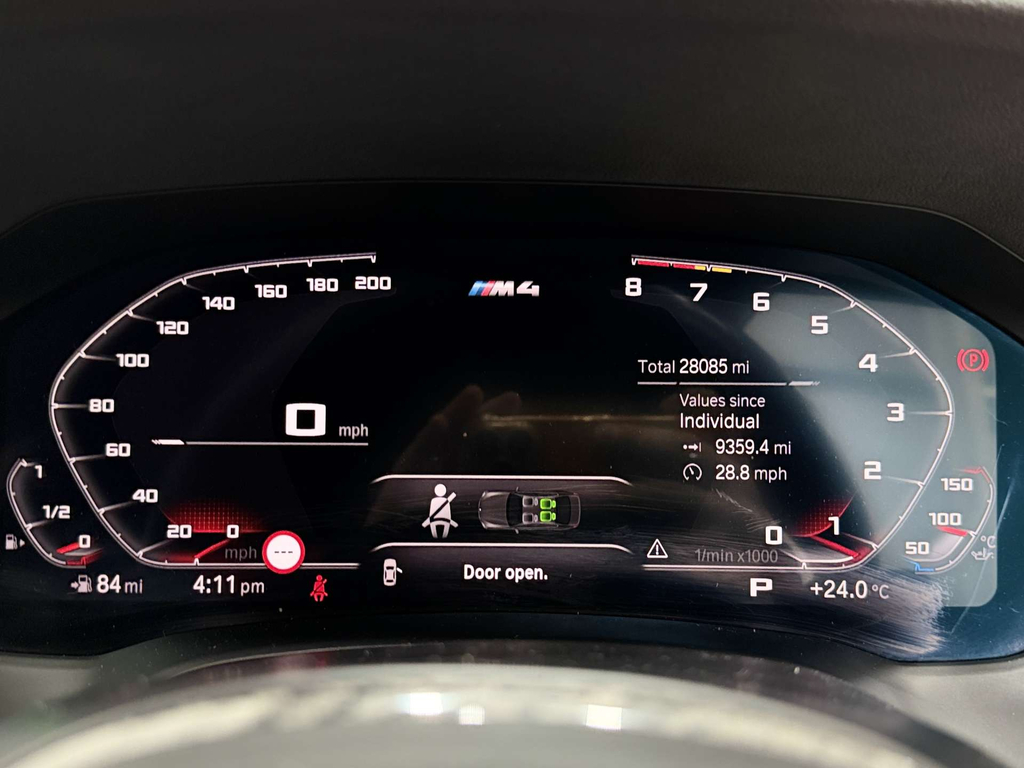 BMW M4 3.0 Biturbo Competition M Convertible S Black #17