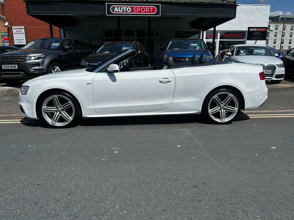 Audi A5 2.0 Tdi S Line Special Edition Euro 5 S S White #2