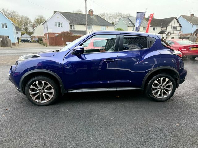 Nissan Juke Tekna Suv Blue #6