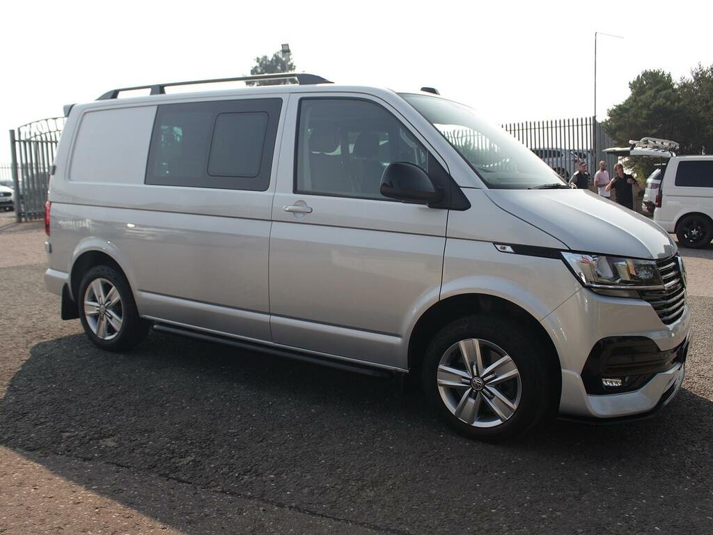 Volkswagen Transporter 2.0 Bitdi T32 Highline Kombi Double Cab Silver #6