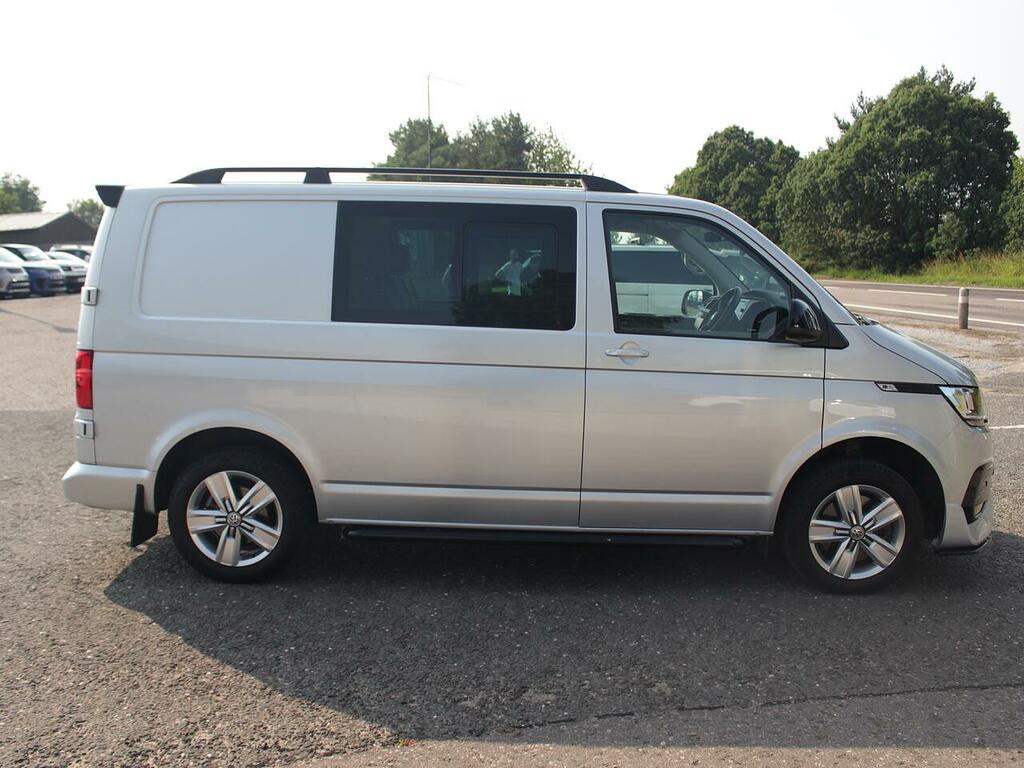 Volkswagen Transporter 2.0 Bitdi T32 Highline Kombi Double Cab Silver #5