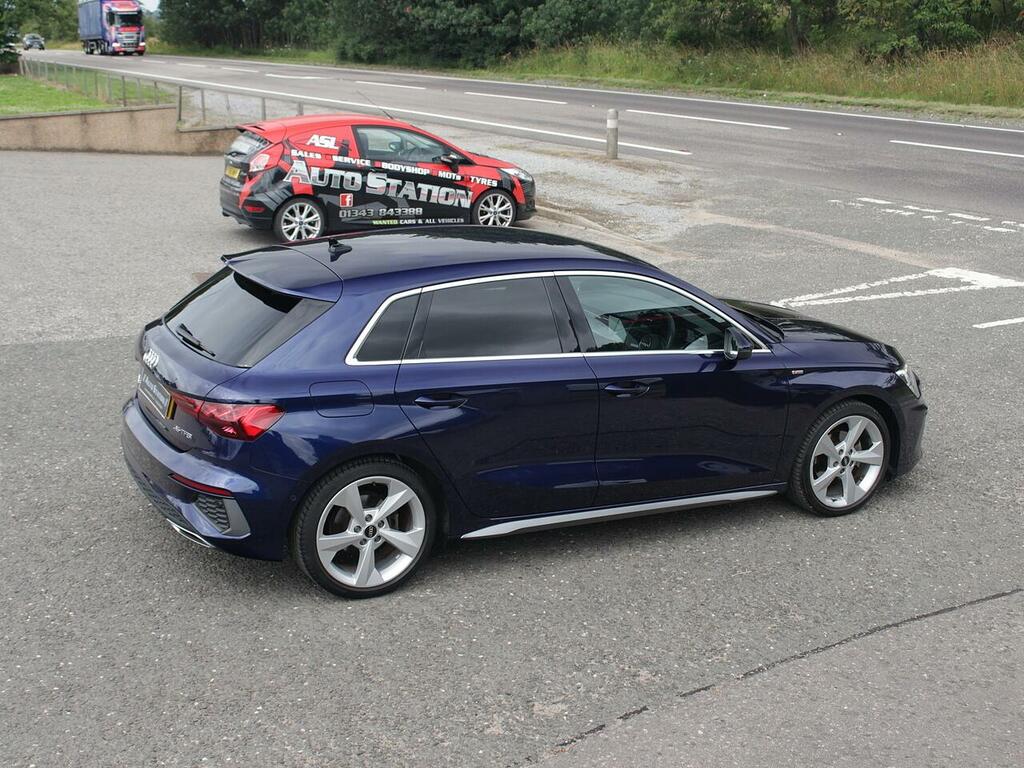Audi A3 S Line Blue #4