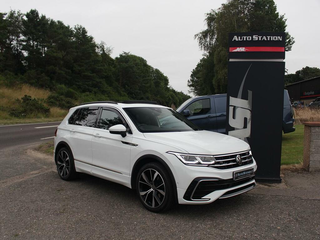 Volkswagen Tiguan R-line White #5
