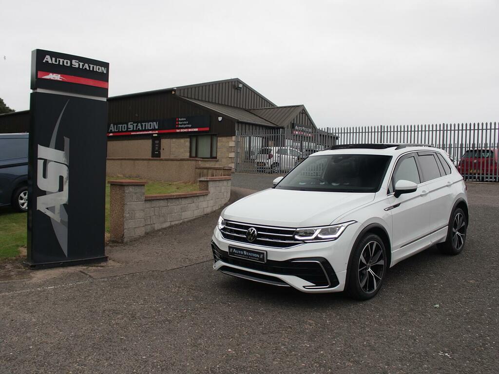 Volkswagen Tiguan R-line White #2