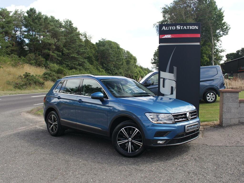 Volkswagen Tiguan Se Navigation Blue #2