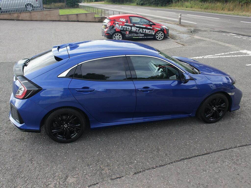 Honda Civic Sr Blue #5