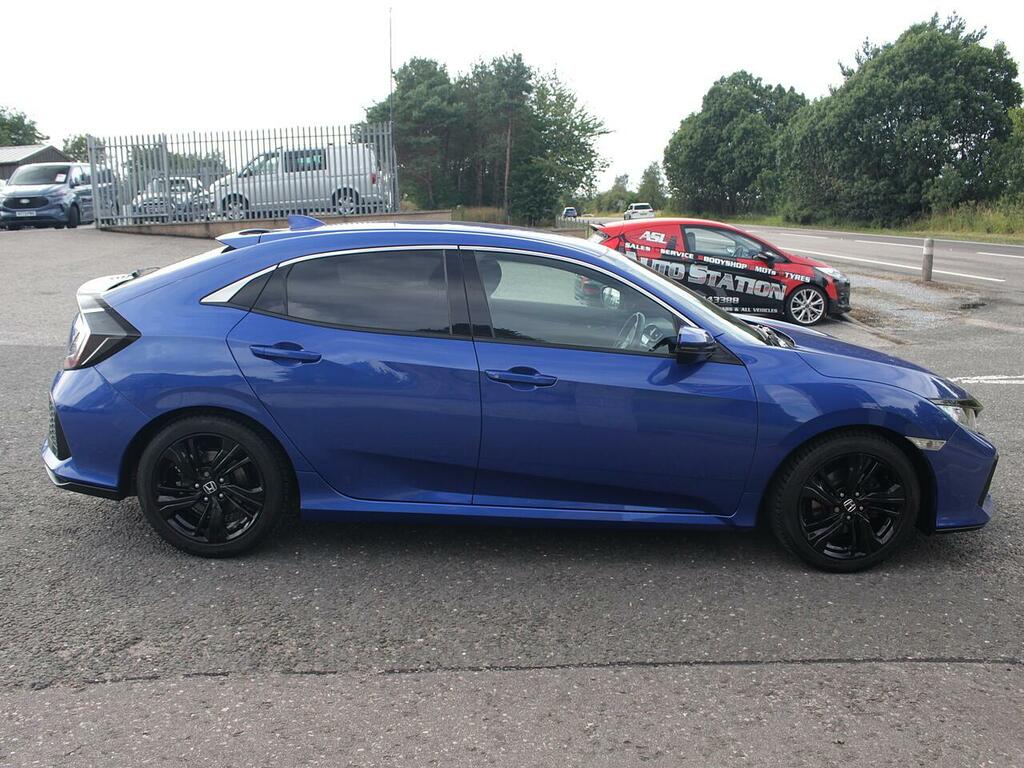 Honda Civic Sr Blue #6