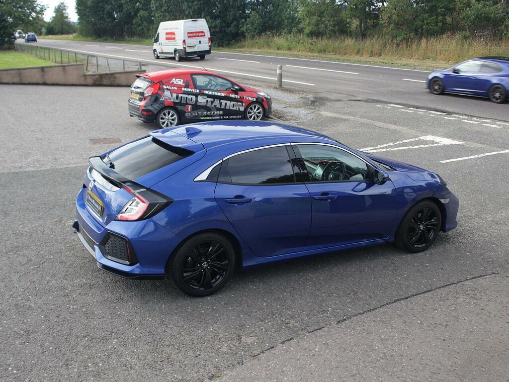 Honda Civic Sr Blue #4