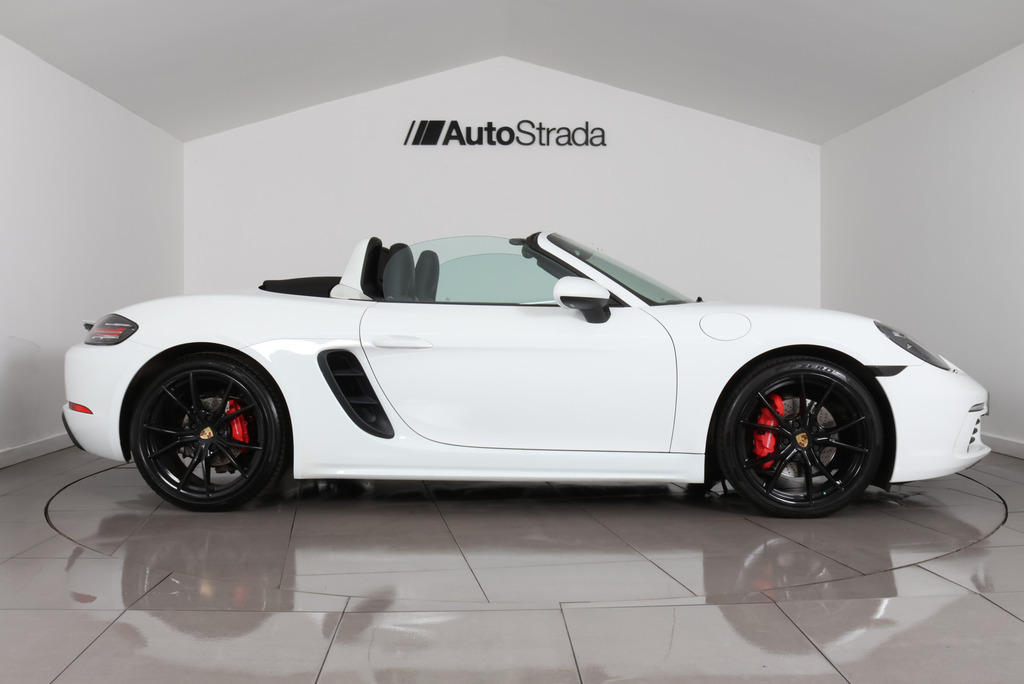 Porsche 718 Boxster S Pdk LP16HUV White #4
