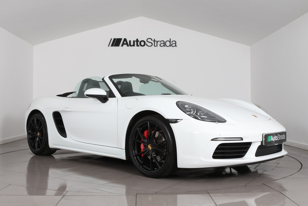 Porsche 718 Boxster S Pdk LP16HUV White #3